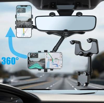 Araç İçi Uzayan Ayarlanabilir Dikiz Aynası Telefon Tutucu Car Holder