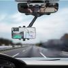 Araç İçi Uzayan Ayarlanabilir Dikiz Aynası Telefon Tutucu Car Holder