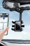 Araç İçi Uzayan Ayarlanabilir Dikiz Aynası Telefon Tutucu Car Holder